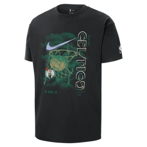 T-shirt męski Nike NBA Boston Celtics Courtside Max90 - Czerń