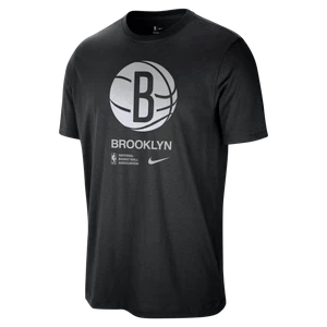 T-shirt męski Nike NBA Brooklyn Nets Courtside - Czerń