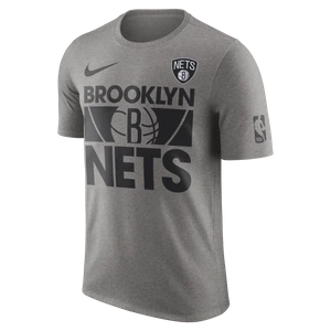 T-shirt męski Nike NBA Brooklyn Nets Courtside - Szary