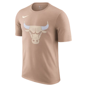 T-shirt męski Nike NBA Chicago Bulls Essential City Edition - Brązowy