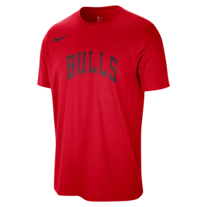 T-shirt męski Nike NBA Chicago Bulls Essentials - Czerwony