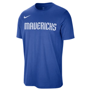 T-shirt męski Nike NBA Dallas Mavericks Essentials - Niebieski