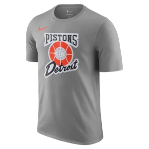 T-shirt męski Nike NBA Detroit Pistons Essential City Edition - Brązowy