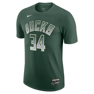 T-shirt męski Nike NBA Giannis Antetokounmpo Milwaukee Bucks Select Series - Zieleń