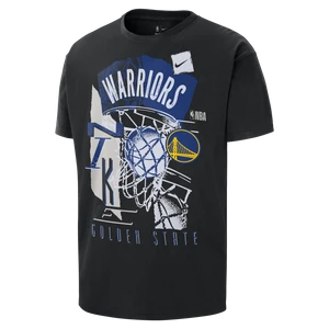 Zdjęcie produktu T-shirt męski Nike NBA Golden State Warriors Courtside Vintage - Czerń