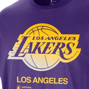 T-shirt męski Nike NBA Los Angeles Lakers Courtside - Fiolet