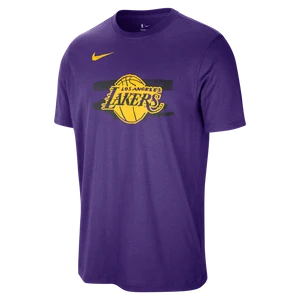 T-shirt męski Nike NBA Los Angeles Lakers Courtside - Fiolet