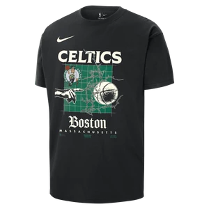 T-shirt męski Nike NBA Max90 Boston Celtics Courtside - Czerń
