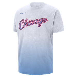 T-shirt męski Nike NBA Max90 Chicago Bulls Essential City Edition - Biel