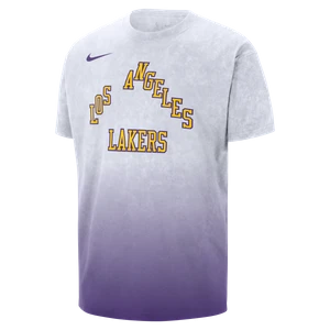 T-shirt męski Nike NBA Max90 Los Angeles Lakers Essential City Edition - Biel