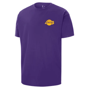 T-shirt męski Nike NBA Max90 Los Angeles Lakers - Fiolet
