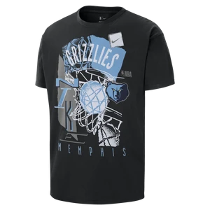 T-shirt męski Nike NBA Memphis Grizzlies Courtside Vintage - Czerń
