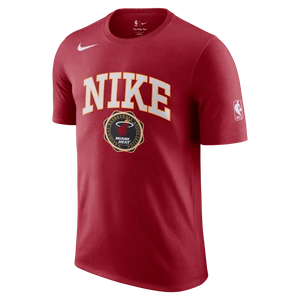 T-shirt męski Nike NBA Miami Heat Essential - Czerwony