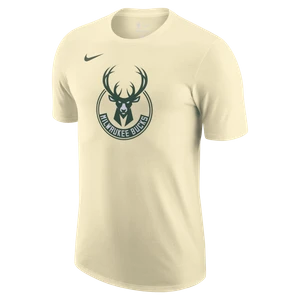 T-shirt męski Nike NBA Milwaukee Bucks Essential - Brązowy