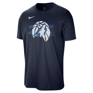 T-shirt męski Nike NBA Minnesota Timberwolves Courtside - Niebieski
