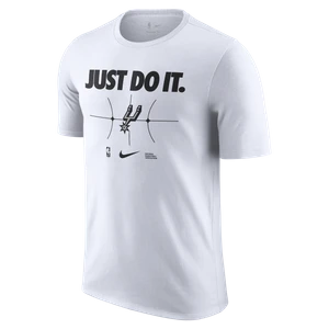 T-shirt męski Nike NBA San Antonio Spurs Essential - Biel