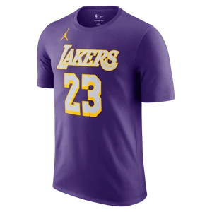 T-shirt męski Nike NBA Statement Los Angeles Lakers Essentials - Fiolet