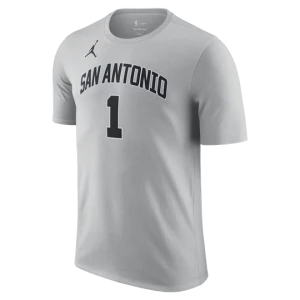 T-shirt męski Nike NBA Statement San Antonio Spurs Essentials - Szary