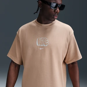 T-shirt męski Nike Solo Swoosh - Brązowy
