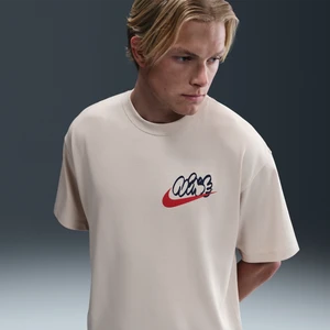 T-shirt męski Nike Solo Swoosh - Brązowy