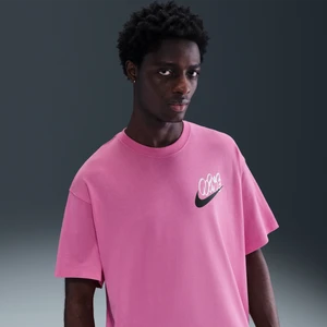 T-shirt męski Nike Solo Swoosh - Różowy