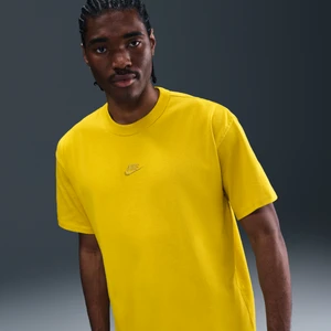 T-shirt męski Nike Sportswear Premium Essentials - Żółty