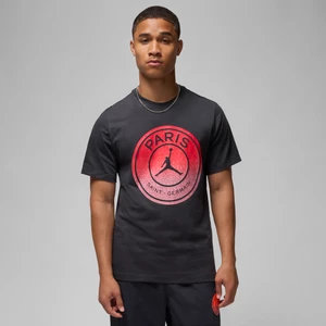 T-shirt męski Paris Saint-Germain - Czerń Nike