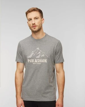 T-shirt męski Paul&Shark Szary Paul and Shark