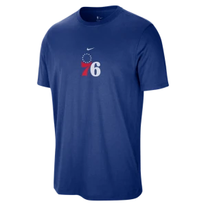 T-shirt męski Philadelphia 76ers Club - Niebieski Nike