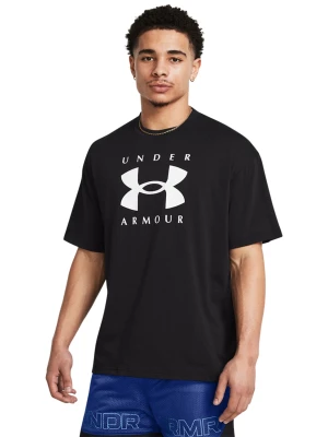 T-shirt męski Under Armour UA M Hw Os Branded Ss - czarny