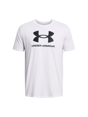 T-shirt męski Under Armour UA Sportstyle Logo Update Ss - biały