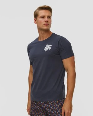 T-shirt Męski Z Bawełny Organicznej Vilebrequin Portisol