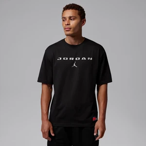 T-shirt męski z grafiką Jordan Brooklyn - Czerń