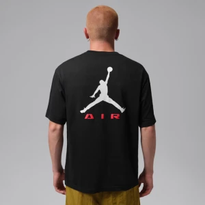 T-shirt męski z grafiką Jordan Brooklyn - Czerń