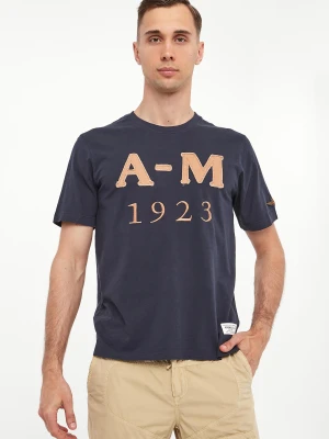 Zdjęcie produktu T-shirt męski z haftem AERONAUTICA MILITARE
