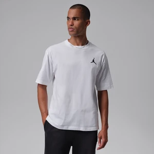 T-shirt męski z haftem Jumpman Jordan - Biel