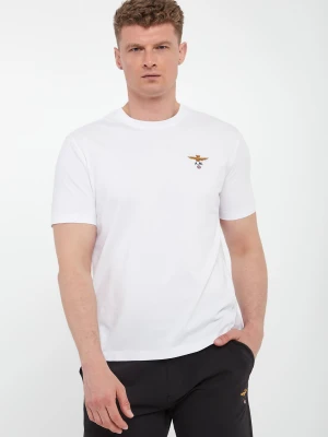 T-shirt męski z logo AERONAUTICA MILITARE