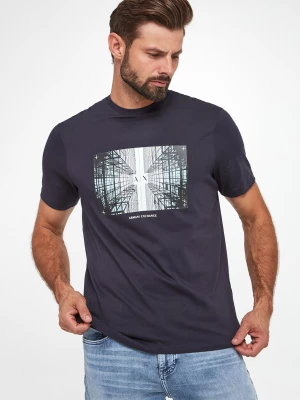 T-shirt męski z logo ARMANI EXCHANGE