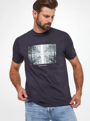 T-shirt męski z logo ARMANI EXCHANGE