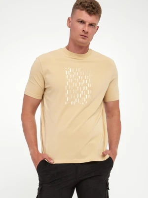 T-shirt męski z logo KARL LAGERFELD