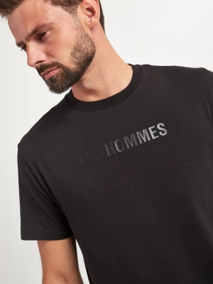 T-shirt męski z logo LES HOMMES