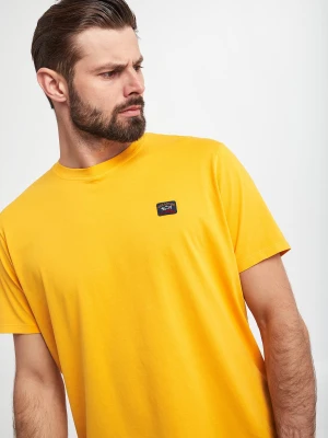 T-shirt męski z logo PAUL&SHARK