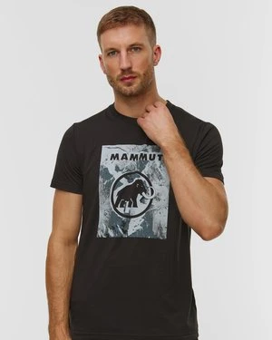 T-shirt Męski Z Nadrukiem Mammut Trovat