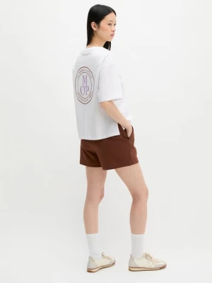 Zdjęcie produktu T-shirt MOP Club '67, oversize, nadruk z tyłu Marc O'Polo