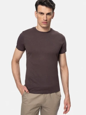 T SHIRT MUXAL FIOLETOWY Z MODALEM Recman