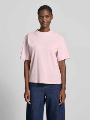 t-shirt nadruk z motywem i okrągły dekolt Jake*s Casual