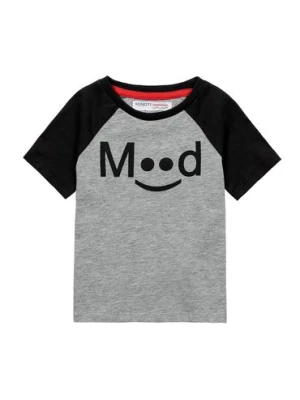 T-shirt niemowlęcy szary Mood Minoti