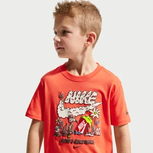 T-shirt Nike dla małych dzieci „Rest And Recovery” - Pomarańczowy