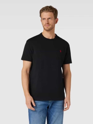 T-shirt o kroju classic fit z wyhaftowanym logo Polo Ralph Lauren