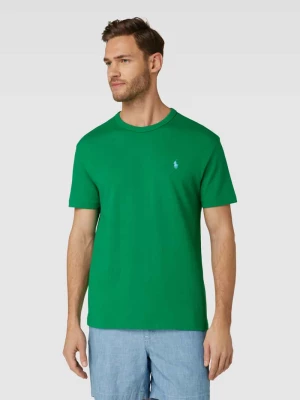 T-shirt o kroju classic fit z wyhaftowanym logo Polo Ralph Lauren